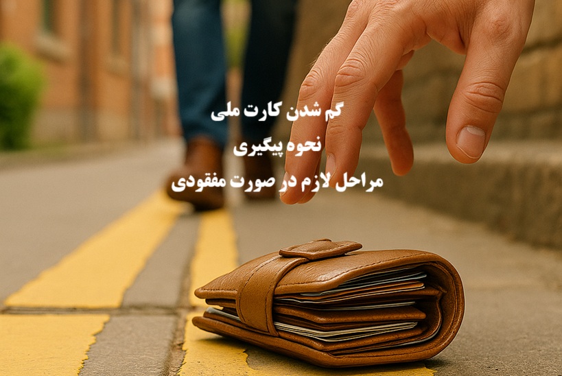 گم شدن کارت ملی